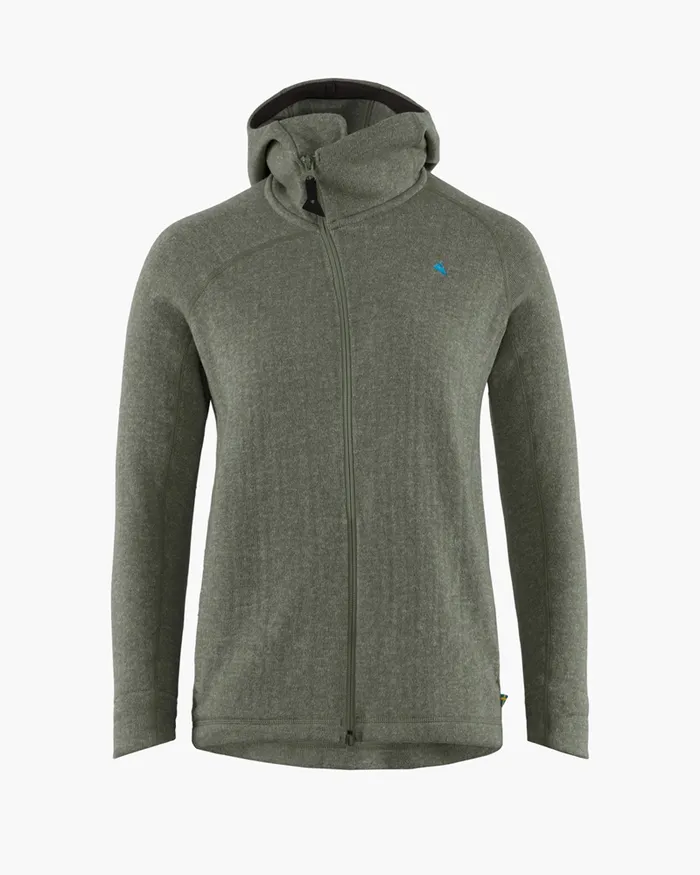 Balder Hoodie Wool MidLayer Dusty Green Women Klttermusen Fleeces and Sweaters Balder Hoodie Wool MidLayer Dusty Green Women Klttermusen Fleeces and Sweaters