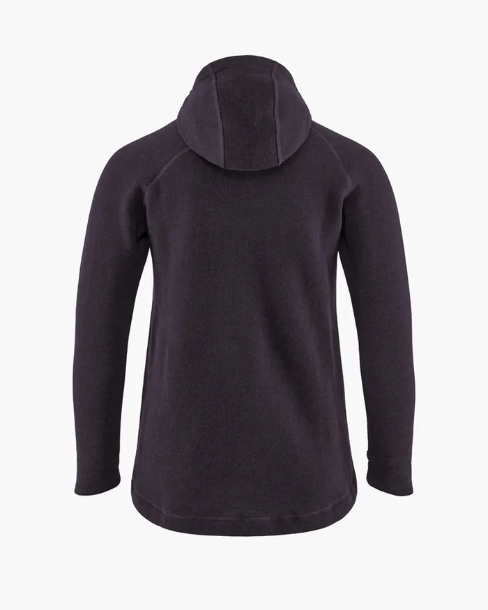 Balder Hoodie Wool MidLayer Grape Women Klttermusen Fleeces and Sweaters
