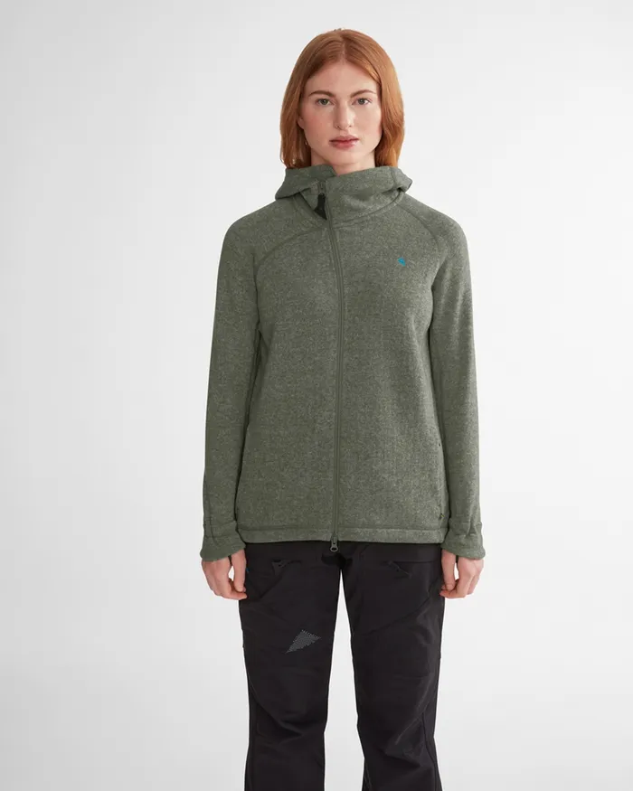 Balder Hoodie Wool MidLayer Grape Women Klttermusen Fleeces and Sweaters