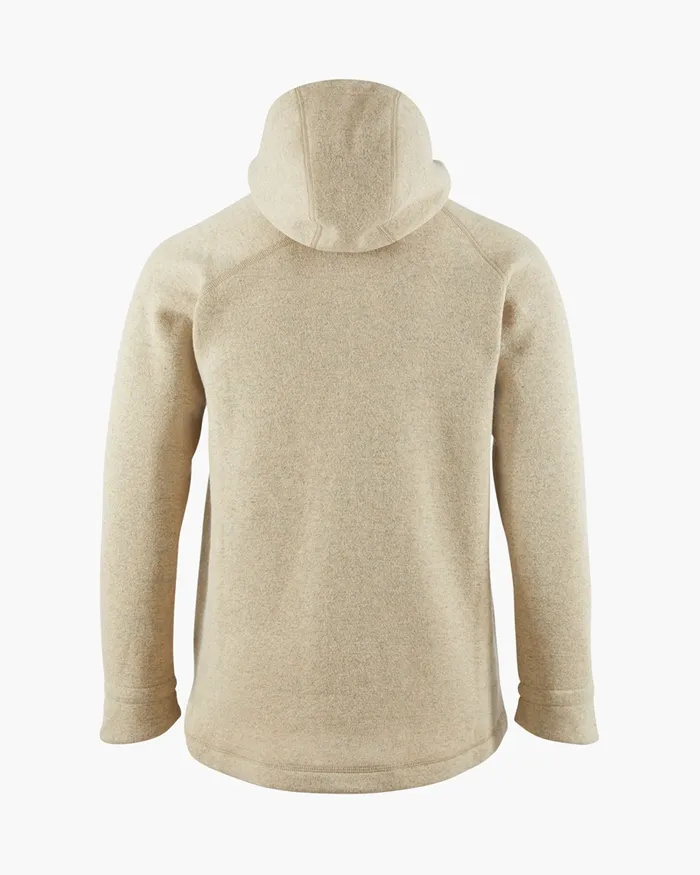 Balder Hoodie Wool MidLayer Warm Sand Women Klttermusen Fleeces and Sweaters