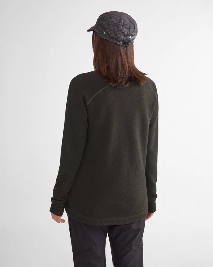 Balder Thermal MidLayer Charcoal Women Klttermusen Fleeces and Sweaters