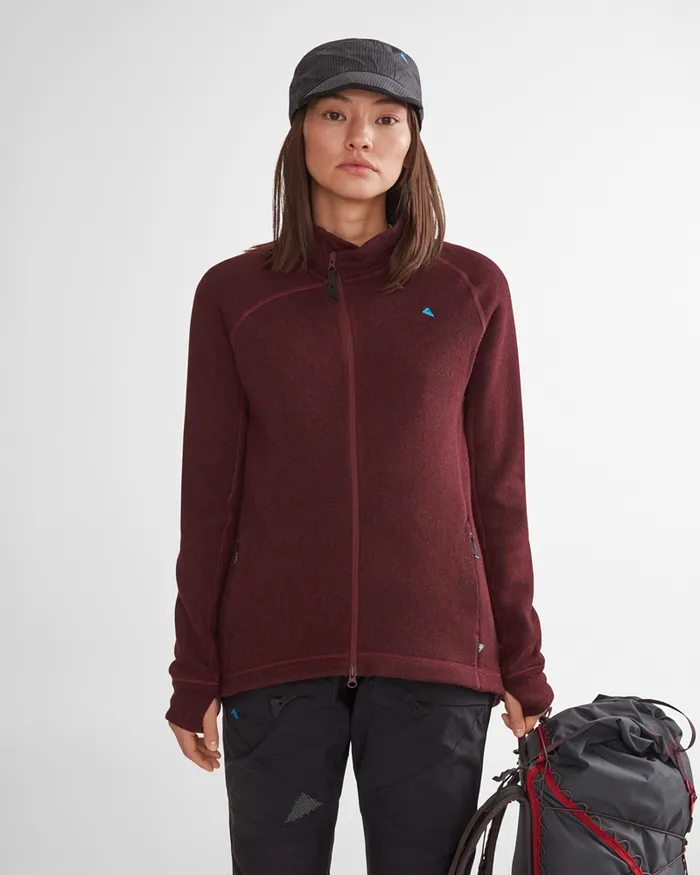 Balder Thermal MidLayer Dark Moon Women Klttermusen Fleeces and Sweaters