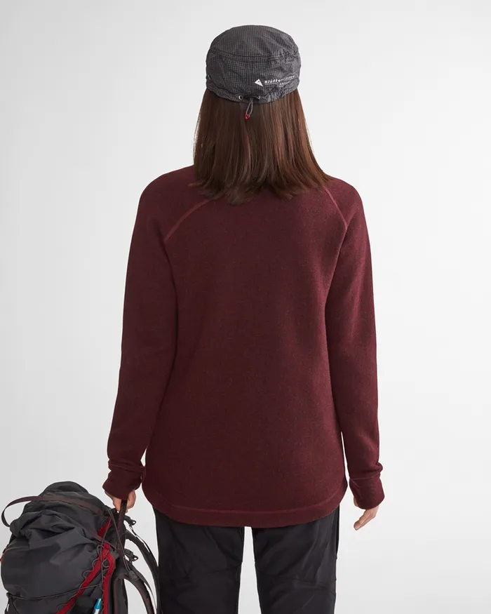 Balder Thermal MidLayer Dark Moon Women Klttermusen Fleeces and Sweaters