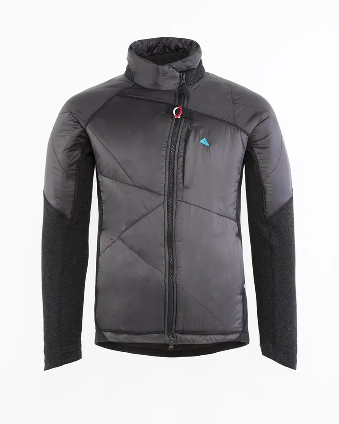 Balderin Windblocking Wool Jacket Raven Men Klttermusen Down and Insulated Jackets
