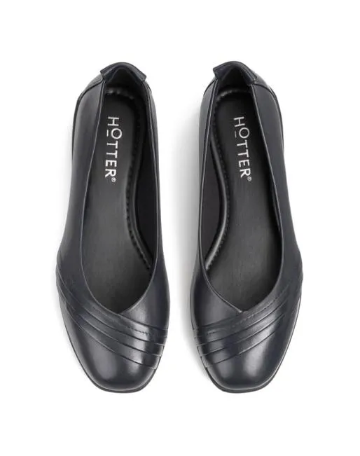 Ballet Pumps Women Hotter Phoenix Shoes Navy