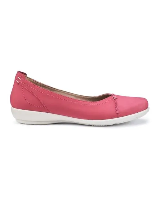 Ballet Pumps Women Hotter Robyn II Shoes Bright Pink