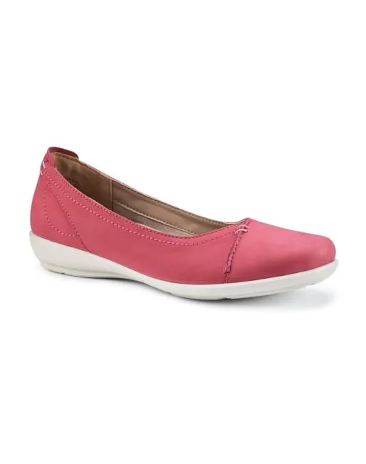 Ballet Pumps Women Hotter Robyn II Shoes Bright Pink