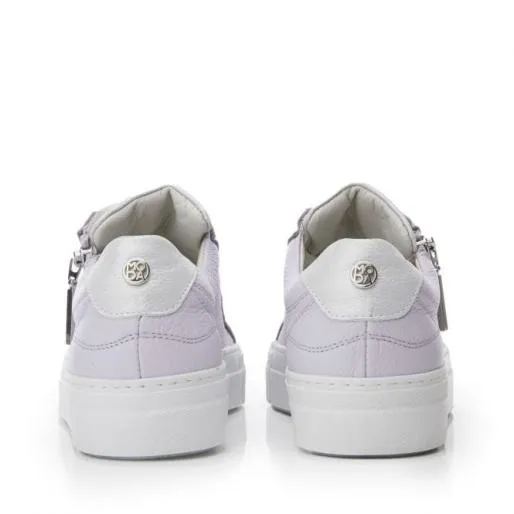 Beania Lilac Leather Women Moda In Pelle Casual Trainers Beania Lilac Leather Women Moda In Pelle Casual Trainers
