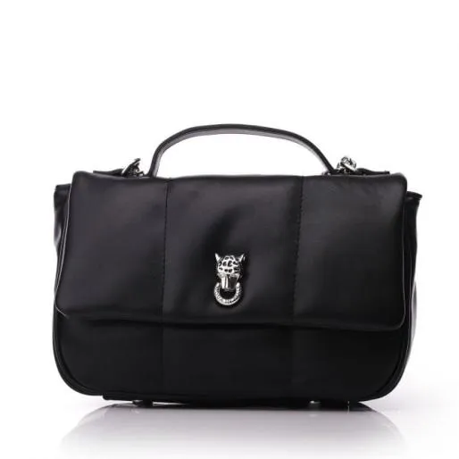 Beatrix Bag Black Porvair Women Moda In Pelle Shoulder Bags