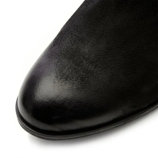 Beretia Black Leather Women Moda In Pelle Leather Boots Beretia Black Leather Women Moda In Pelle Leather Boots
