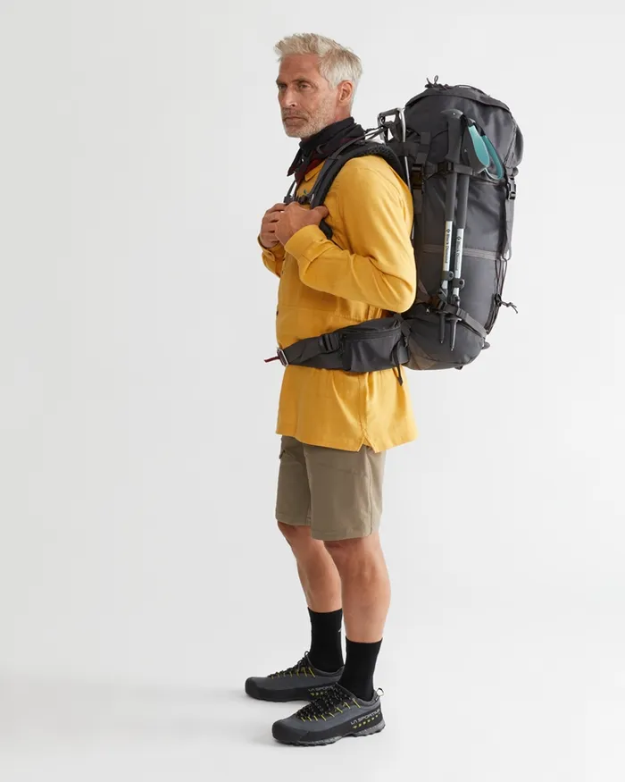 Bergelmer Multiday Backpack 50L Raven MenWomen Klttermusen MultiDay Backpacks 32100l