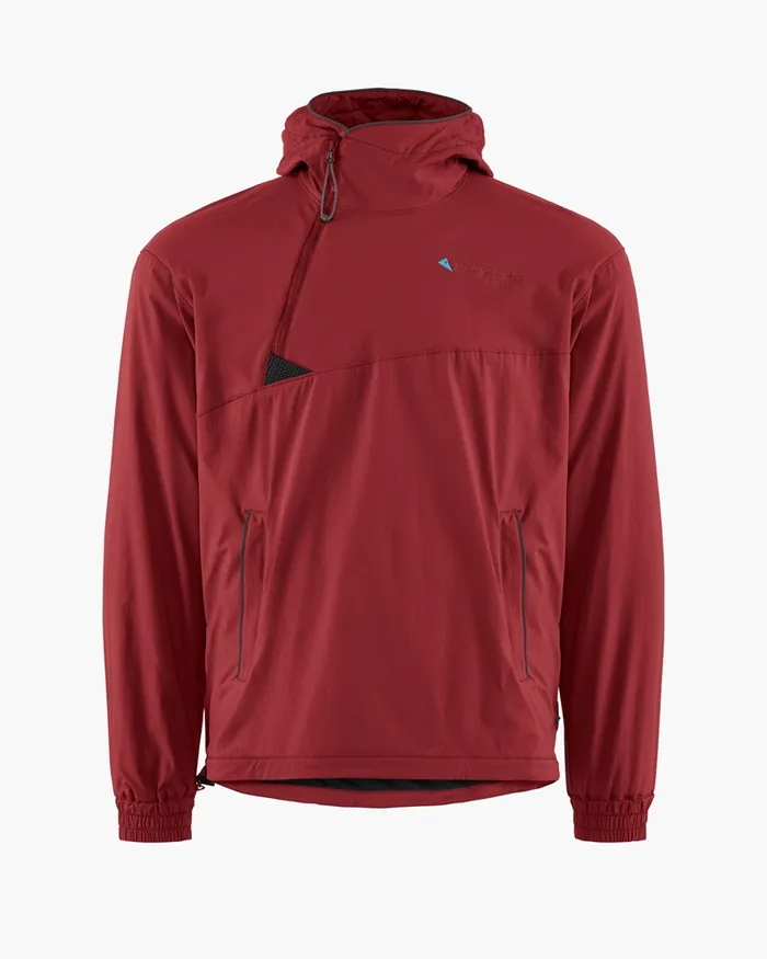 Bestla WindProtecting Anorak Burnt Russet Men Klttermusen Wind Resistant Jackets