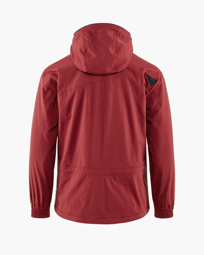 Bestla WindProtecting Anorak Burnt Russet Women Klttermusen Wind Resistant Jackets