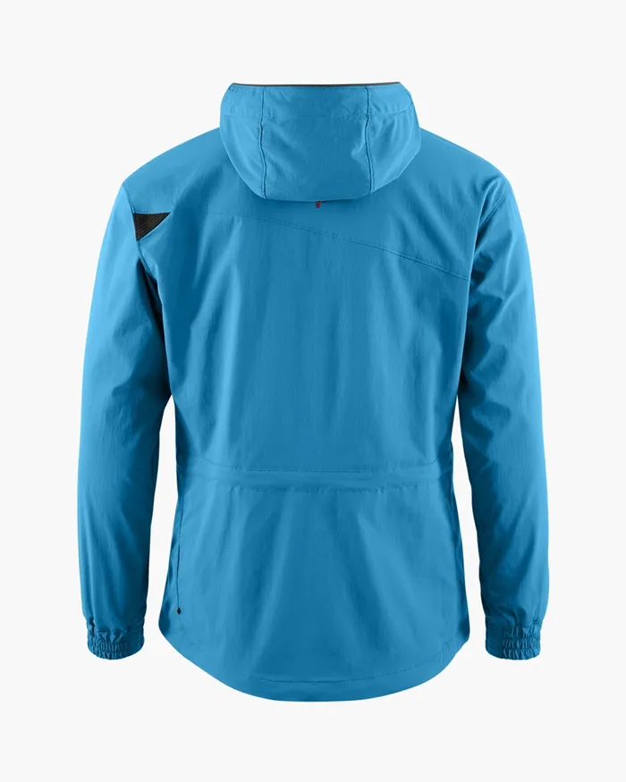 Bestla Zip Hood Wind Jacket Blue Sapphire Women Klttermusen Down and Insulated Jackets