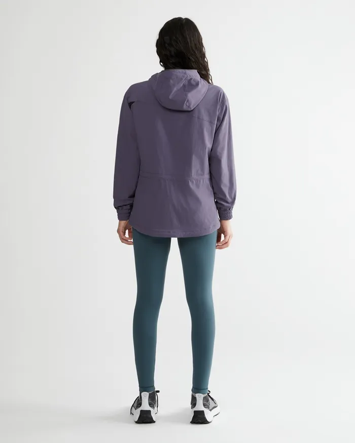 Bestla Zip Hood Wind Jacket Blue Sapphire Women Klttermusen Down and Insulated Jackets