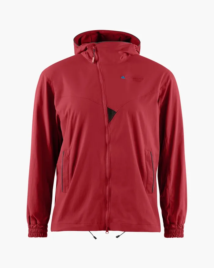 Bestla Zip Hood Wind Jacket Burnt Russet Women Klttermusen Wind Resistant Jackets Bestla Zip Hood Wind Jacket Burnt Russet Women Klttermusen Wind Resistant Jackets