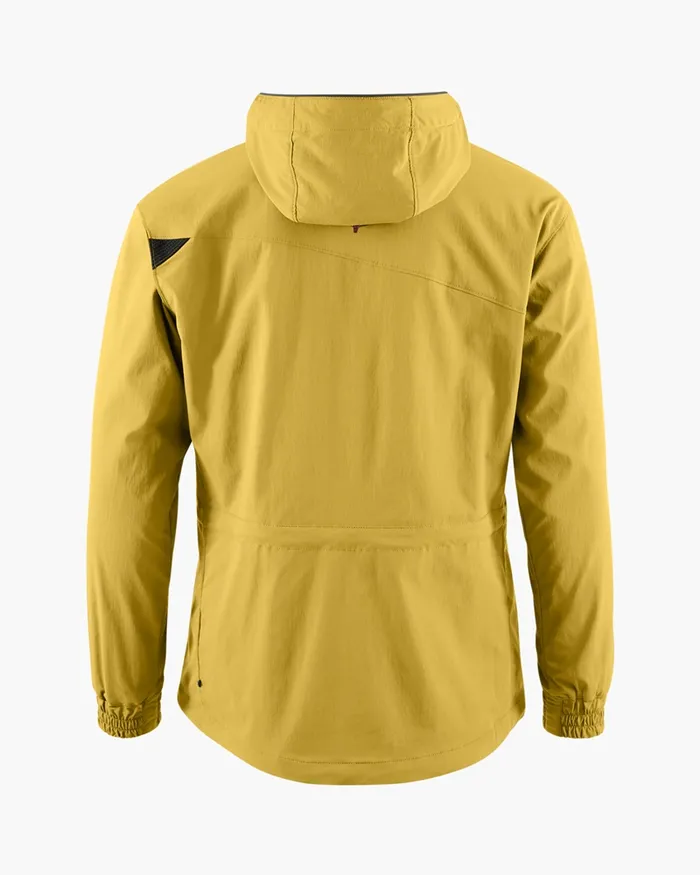 Bestla Zip Hood Wind Jacket Dusty Yellow Women Klttermusen Down and Insulated Jackets