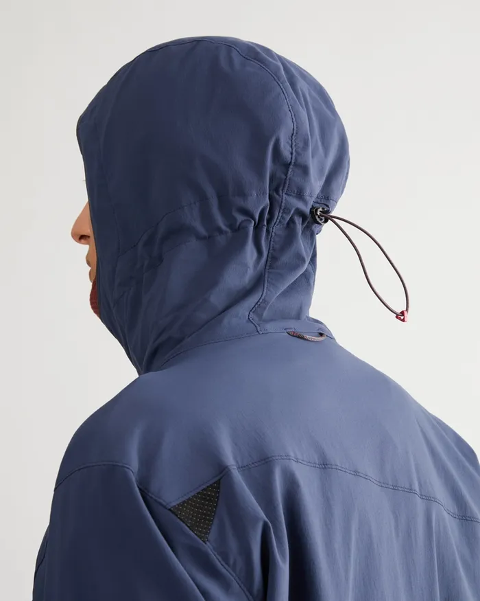 Bestla Zip Hood Wind Jacket Raven Men Klttermusen Wind Resistant Jackets