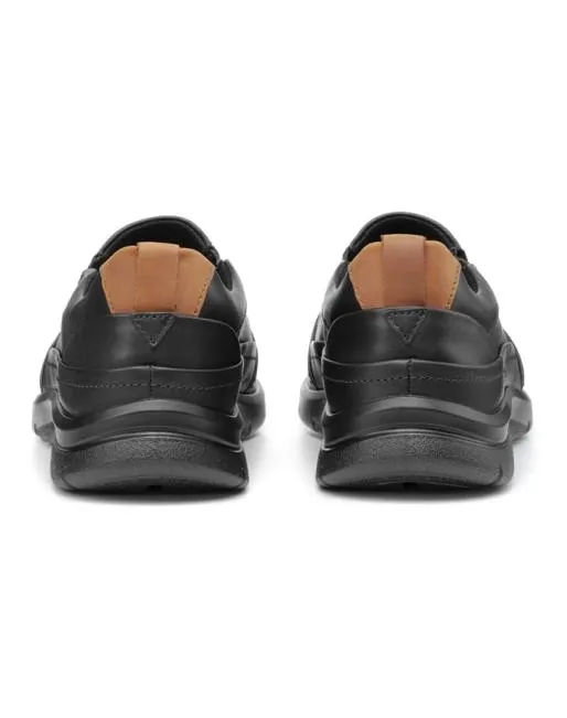 Black Shoes Mens Hotter Boost III Shoes Jet Black