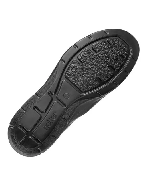 Black Shoes Mens Hotter Boost III Shoes Jet Black