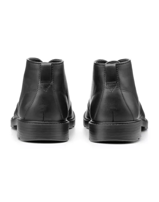 Black Shoes Mens Hotter Huxley Boots Black