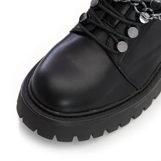 Blippie Black Porvair Women Moda In Pelle Black Boots Blippie Black Porvair Women Moda In Pelle Black Boots