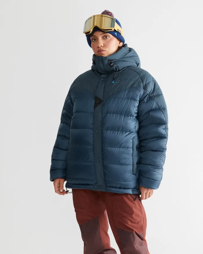 Bore 30 Heavy Heavy Duty Down Jacket Midnight Blue MenWomen Klttermusen Down and Insulated Jackets
