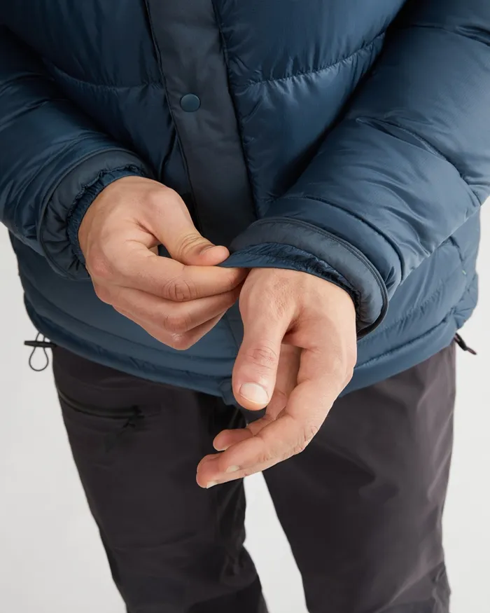 Bore 30 Heavy Heavy Duty Down Jacket Midnight Blue MenWomen Klttermusen Down and Insulated Jackets