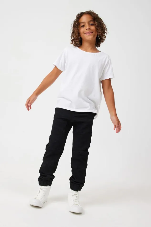 Boys 214 Pants and Jeans Cotton On Slouch Jogger Jean Burleigh Black