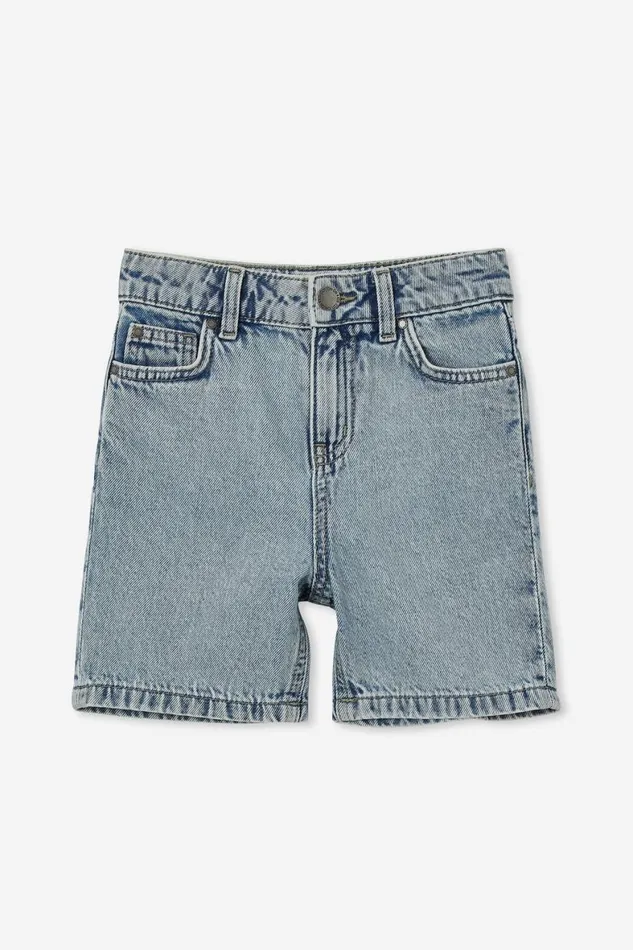 Boys 214 Shorts Cotton On Regular Fit Short Bells Light Blue