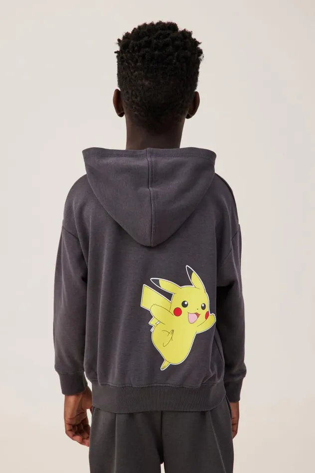 Boys 214 Sweatshirts and Sweatpants Cotton On License Emerson Hoodie Lcn Pok Phantompikachu
