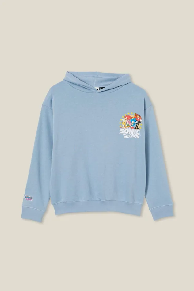 Boys 214 Sweatshirts and Sweatpants Cotton On License Oscar Hoodie Lcn Sonic Dusty Bluesonic Hedgehog Group Boys 214 Sweatshirts and Sweatpants Cotton On License Oscar Hoodie Lcn Sonic Dusty Bluesonic Hedgehog Group
