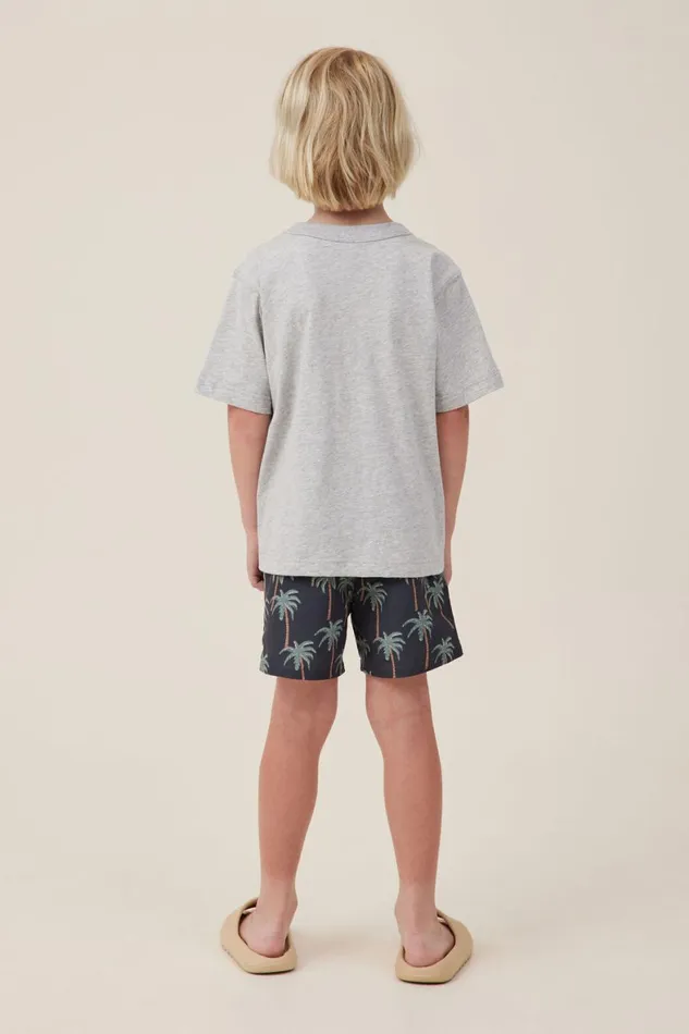 Boys 214 Swimwear Cotton On Bailey Board Short Phantompalms