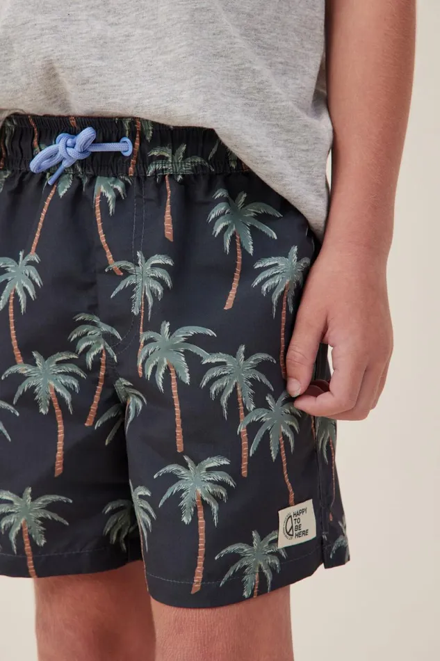 Boys 214 Swimwear Cotton On Bailey Board Short Phantompalms