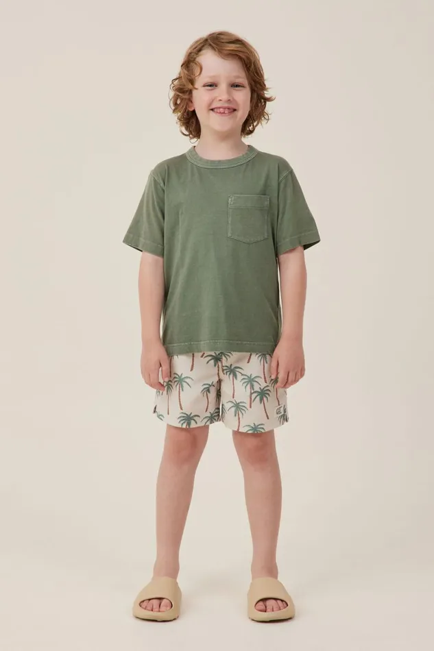 Boys 214 Swimwear Cotton On Bailey Board Short Rainy Daypalm