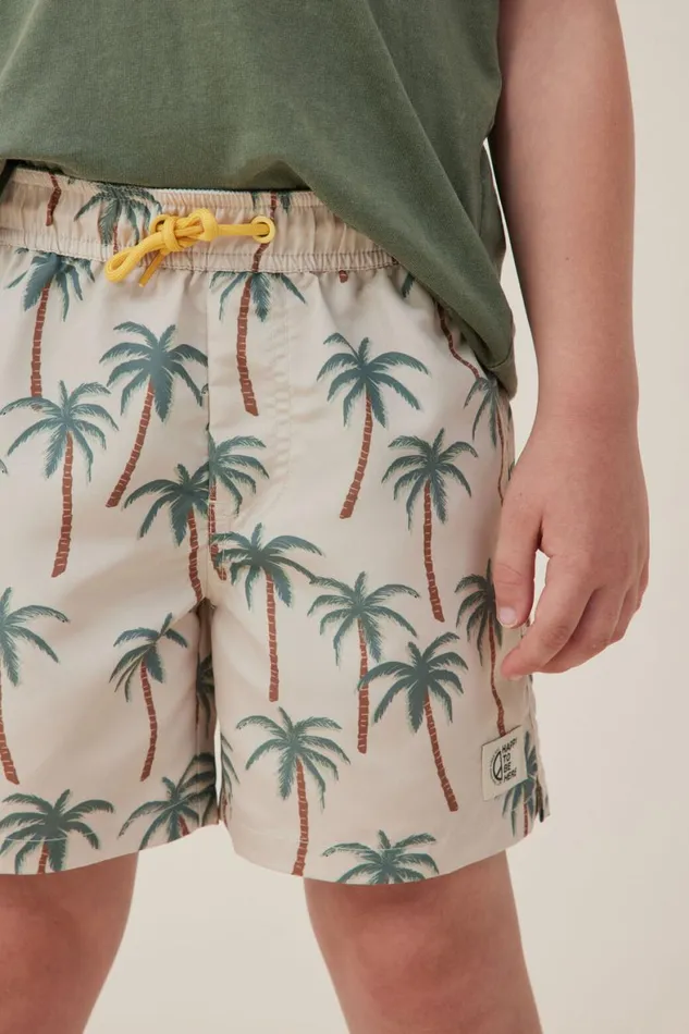 Boys 214 Swimwear Cotton On Bailey Board Short Rainy Daypalm
