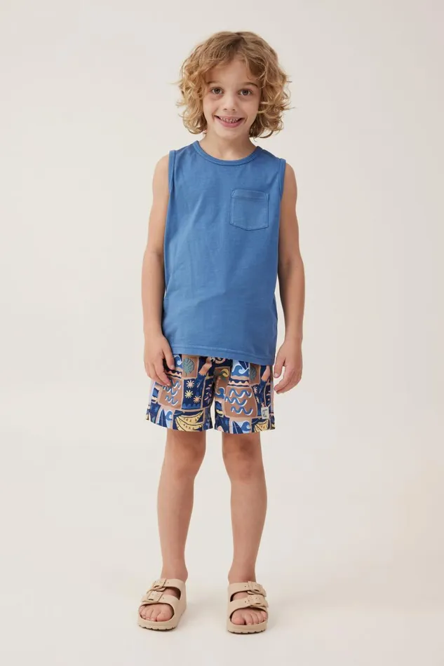 Boys 214 Swimwear Cotton On Bailey Board Short Rainy Dayparadise