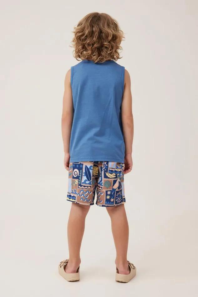 Boys 214 Swimwear Cotton On Bailey Board Short Rainy Dayparadise
