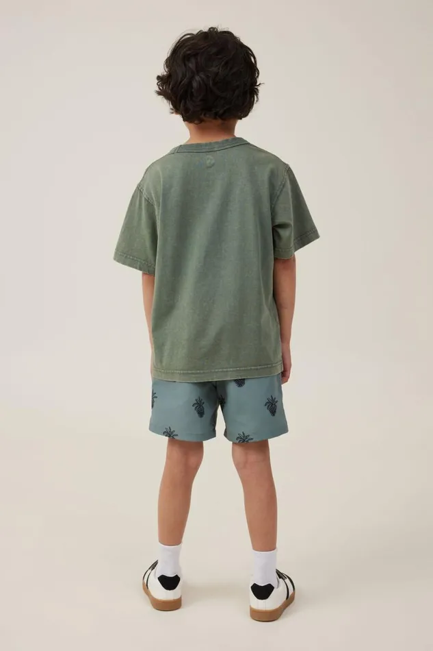 Boys 214 Swimwear Cotton On Bailey Board Short Swag Greenpineapples