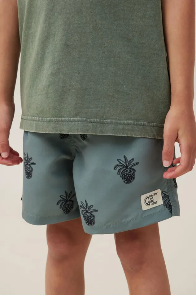 Boys 214 Swimwear Cotton On Bailey Board Short Swag Greenpineapples