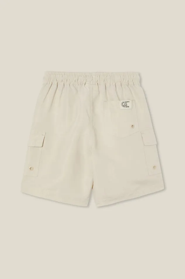 Boys 214 Swimwear Cotton On Bailey Cargo Boardshort Rainy Day