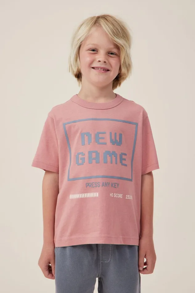Boys 214 Tops and TShirts Cotton On Jonny Short Sleeve Print Tee Clay Pigeonnew Game Boys 214 Tops and TShirts Cotton On Jonny Short Sleeve Print Tee Clay Pigeonnew Game