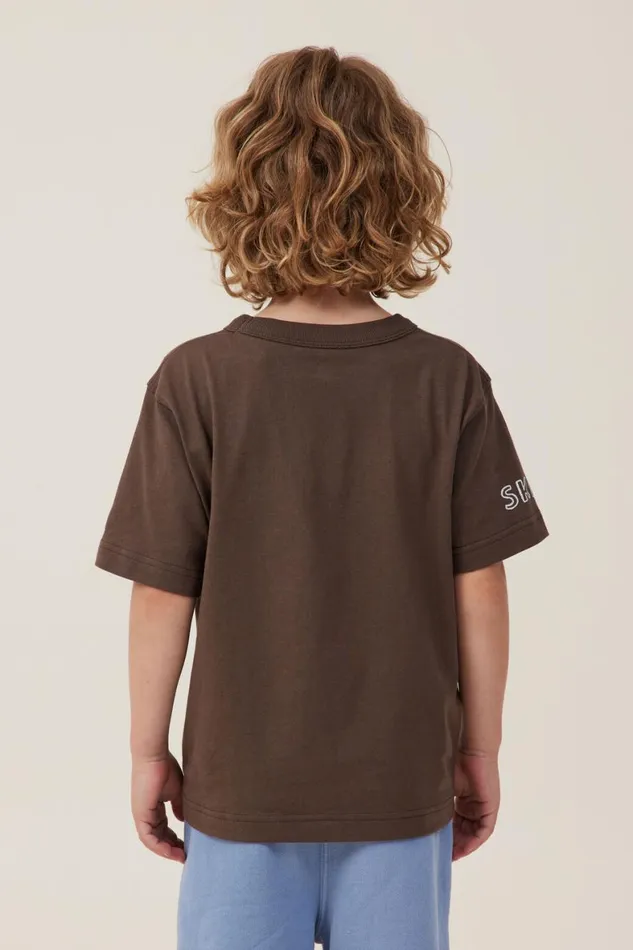 Boys 214 Tops and TShirts Cotton On Jonny Short Sleeve Print Tee Hot Choccyskate