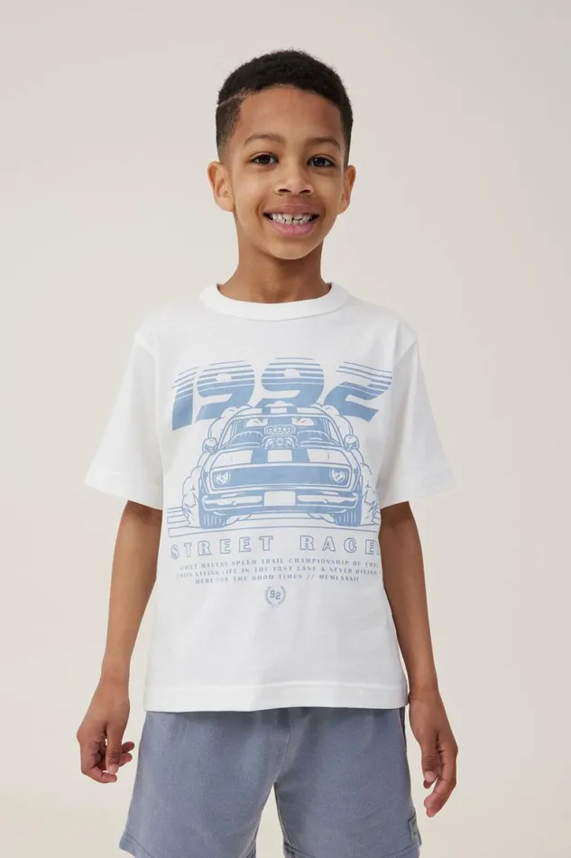 Boys 214 Tops and TShirts Cotton On Jonny Short Sleeve Print Tee Vanilla1992 Street Racer Boys 214 Tops and TShirts Cotton On Jonny Short Sleeve Print Tee Vanilla1992 Street Racer