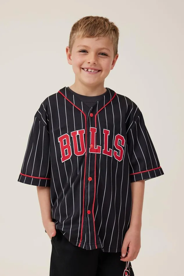 Boys 214 Tops and TShirts Cotton On License Baseball Tee Lcn Nba Phantomchicago Bulls Boys 214 Tops and TShirts Cotton On License Baseball Tee Lcn Nba Phantomchicago Bulls