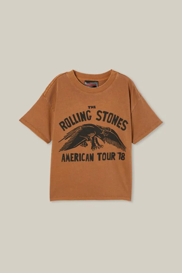 Boys 214 Tops and TShirts Cotton On License Drop Shoulder Short Sleeve Tee Lcn Bra Coco Jumborolling Stones Tour 78 Boys 214 Tops and TShirts Cotton On License Drop Shoulder Short Sleeve Tee Lcn Bra Coco Jumborolling Stones Tour 78