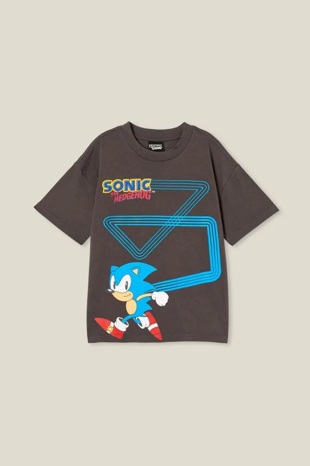 Boys 214 Tops and TShirts Cotton On License Drop Shoulder Short Sleeve Tee Lcn Sonic Phanomsonic Gotta Go Fast Boys 214 Tops and TShirts Cotton On License Drop Shoulder Short Sleeve Tee Lcn Sonic Phanomsonic Gotta Go Fast