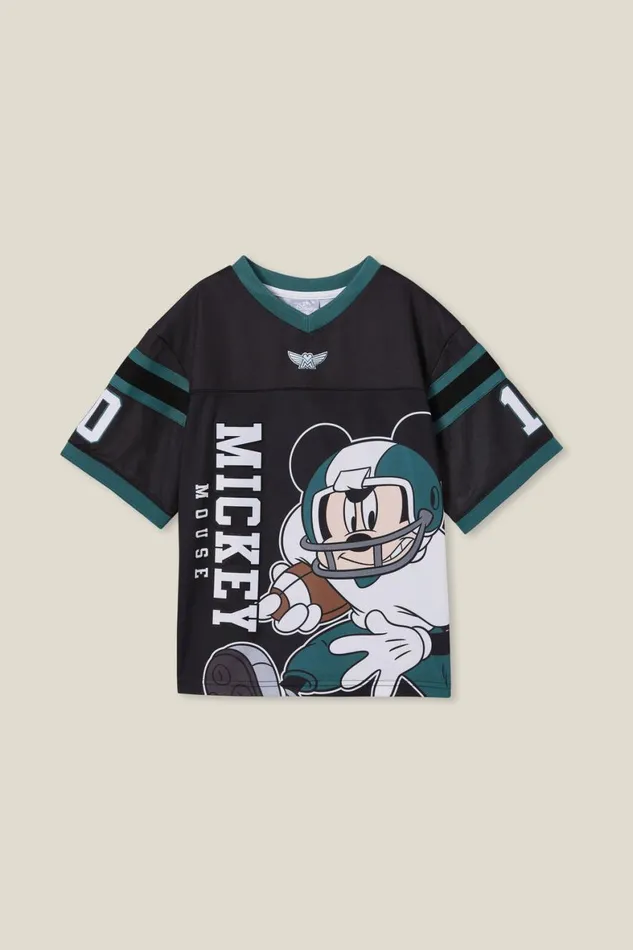 Boys 214 Tops and TShirts Cotton On License Oversized Football Jersey Lcn Dis Phantom 10mickey and Friends Helment Boys 214 Tops and TShirts Cotton On License Oversized Football Jersey Lcn Dis Phantom 10mickey and Friends Helment