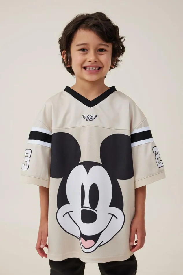 Boys 214 Tops and TShirts Cotton On License Oversized Football Jersey Lcn Dis Rainy Day 19mickey Face Boys 214 Tops and TShirts Cotton On License Oversized Football Jersey Lcn Dis Rainy Day 19mickey Face