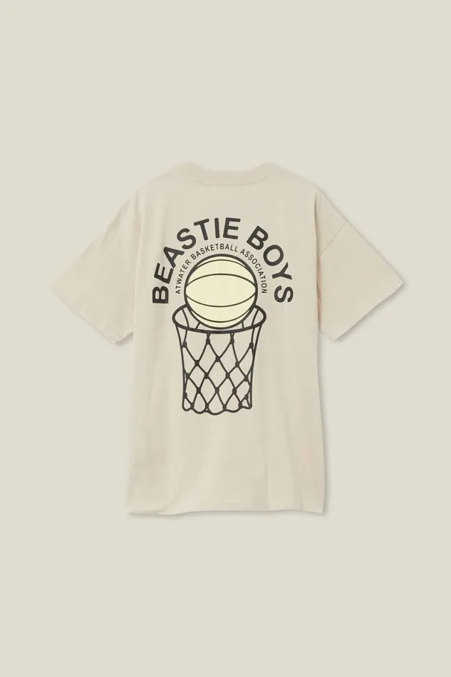 Boys 214 Tops and TShirts Cotton On License Quinn Short Sleeve Tee Lcn Bra Rainy Daybeastie Boys Basketball